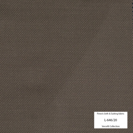 L646/20 Vercelli VII - 95% Wool - Nâu xi măng